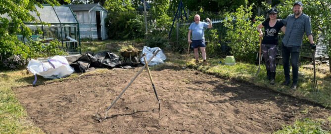 Making Ground at the Allotment
