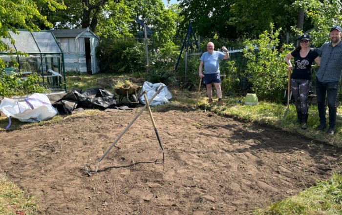 Making Ground at the Allotment